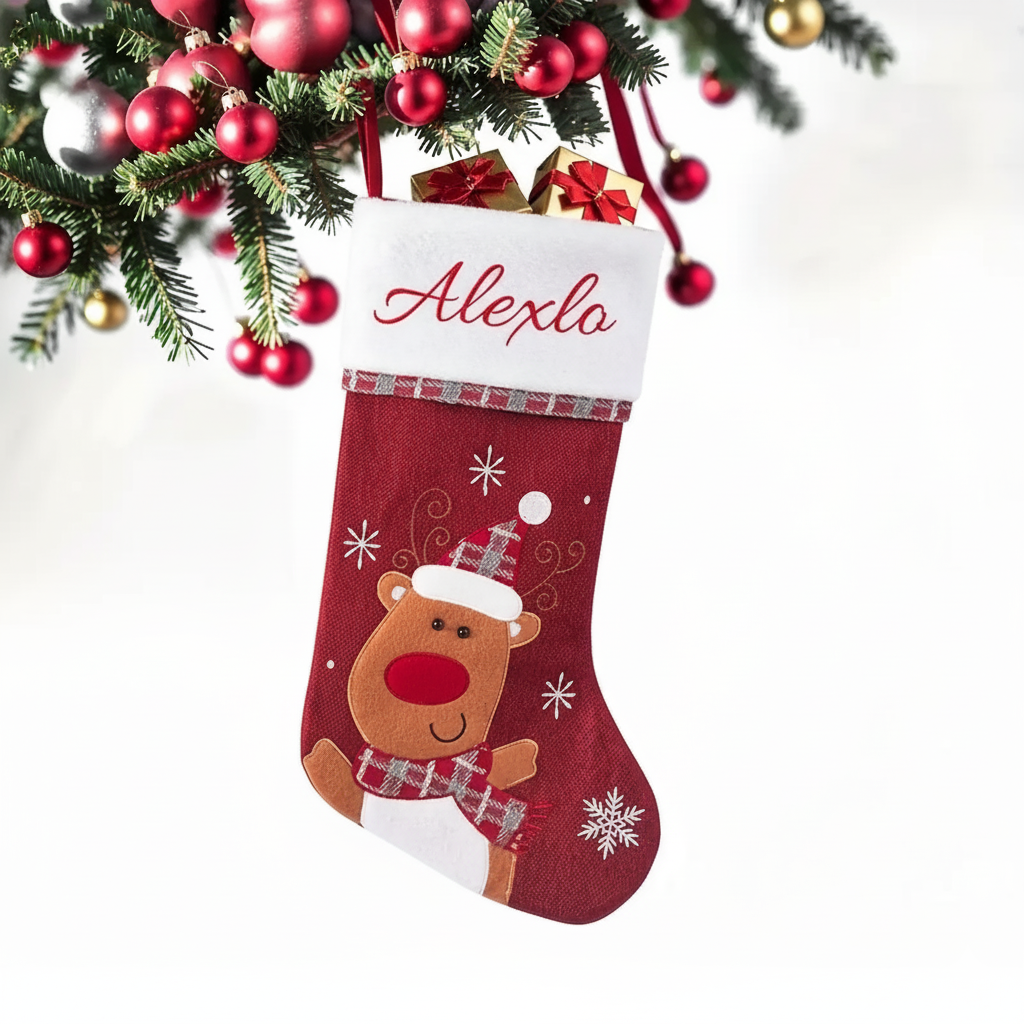 Personalized Christmas Stocking with Name